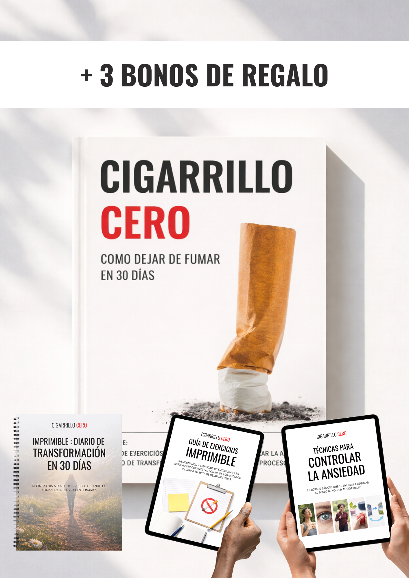 CIGARRILLO CERO, rompé el hábito